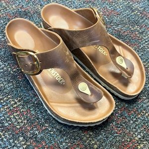 Birkenstock Gizeh Big Buckle Slide Sandal 39